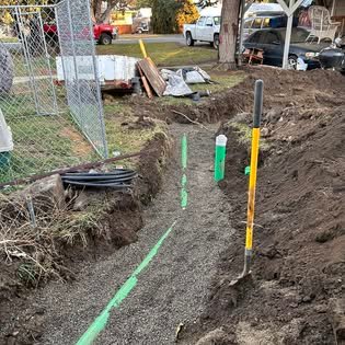 Septic installation by TJH Construction